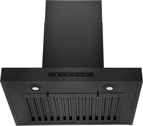 ZLINE 24" Convertible Vent Wall Mount Range Hood in Black Stainless Steel (BSKEN-24) in Saudi Arabia