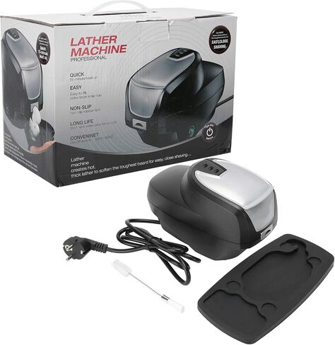 Professional Hot Lather Machine for Shaving Professional Lather Maker for Face Shaving,Hair Salon Electric Shaving Foaming Machine Household Face Grooming Foaming Machine 110-240V(US) in Saudi Arabia