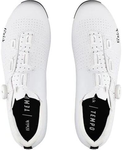 Fizik Tempo Decos Carbon Cycling Shoe - Men's White, 46.0 in Saudi Arabia
