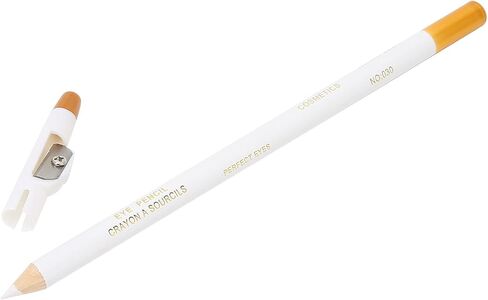Beard Lineup Pen,ANGGREK White Hairline Pen Professional Beard Pencil Filler Household Beard Pencil Liner Shaping Styling Tool(White) in Kuwait