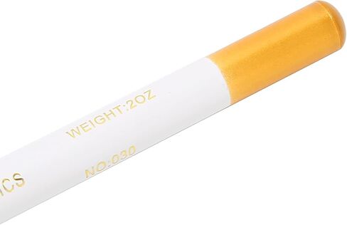 Beard Lineup Pen,ANGGREK White Hairline Pen Professional Beard Pencil Filler Household Beard Pencil Liner Shaping Styling Tool(White) in Kuwait