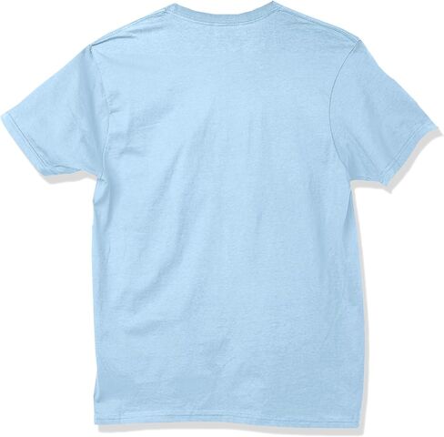 Hanes Men's Nano Premium Cotton T-Shirt (Pack of 2), Light Blue, Medium in Saudi Arabia