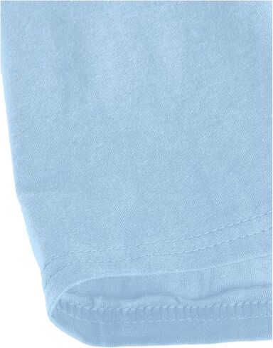 Hanes Men's Nano Premium Cotton T-Shirt (Pack of 2), Light Blue, Medium in Saudi Arabia