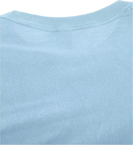 Hanes Men's Nano Premium Cotton T-Shirt (Pack of 2), Light Blue, Medium in Saudi Arabia