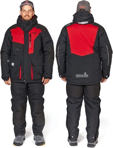 Norfin EXTREME 5 Parka, Waterproof Insulated and Breathable, Wind Resistant, Fishing Jacket with Hood, HOLLOFIL Insulation in Kuwait