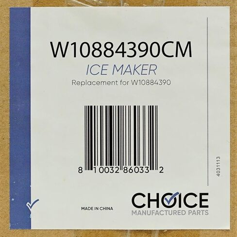 Refrigerator Icemaker for W10884390 Whirlpool Maytag in Saudi Arabia