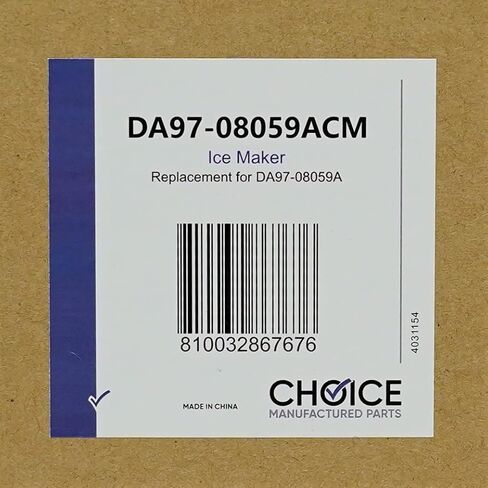 Choice Manufactured Parts DA97-08059A Refrigerator Freezer Ice Maker Assembly in Saudi Arabia