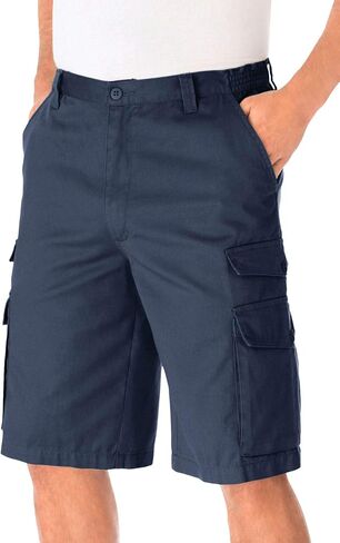 KingSize Men's Big & Tall 12" Side Elastic Cargo Shorts in Kuwait