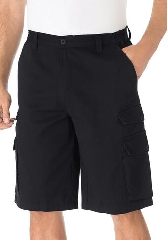 KingSize Men's Big & Tall 12" Side Elastic Cargo Shorts in Kuwait