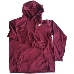 Nike Men's Therma Sportswear Pullover Hoodie Maroon Size Large in Saudi Arabia