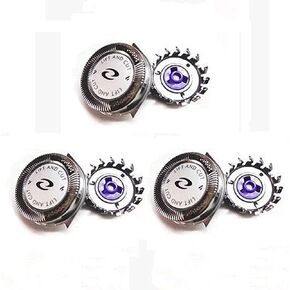 NEW! Set of 3 Double Blades Shaving Head for Phillips Norelco SH50/52 HQ8 HQ9 PT720 PT724 PT730 AT810 AT830 HQ6090 7800XL HQ8160 Aquatec,3000, 5000,Precision Razors in Saudi Arabia
