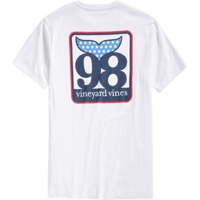 تيشيرت رجالي بأكمام قصيرة من Vineyard Vines بذيل الحوت 98 جيب in Kuwait