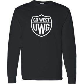 CreateMyTee | University of West Georgia Go West Long Sleeve Shirt in Saudi Arabia