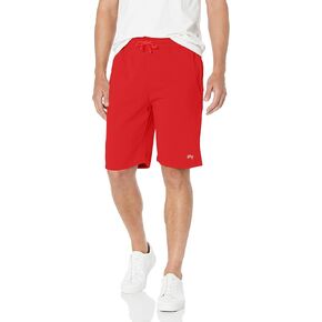 LRG Men's Logo Casual Drawstring Waist Fleece Shorts with Pockets in Saudi Arabia