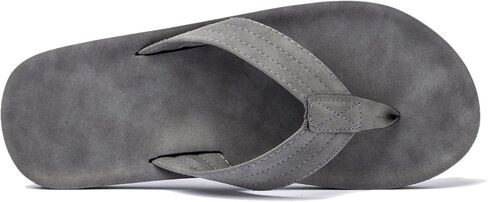 Viihahn Mens Flip Flops Summer Beach Sandals Extra Large Size Arch Support Slippers in Saudi Arabia
