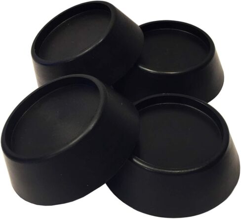 Anti Vibration Pads Set of 4 - Washing Machine stand - Washer antivibration Pad - Dryer Appliance Shock Absorber - Vibrasion Stabilizer Feet - Washpuck Foot Viberation Walk Silent Leveling Vibrate Leg in Saudi Arabia