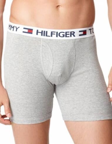Tommy Hilfiger Men's Underwear Cotton Classics 4-Pack Boxer Brief-Amazon Exclusive in Saudi Arabia