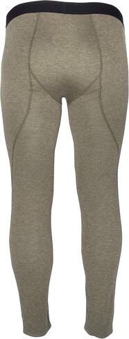 Carhartt mens Force Midweight Thermal Pant Base Layer Bottom, Burnt Olive Heather, Medium US in Kuwait
