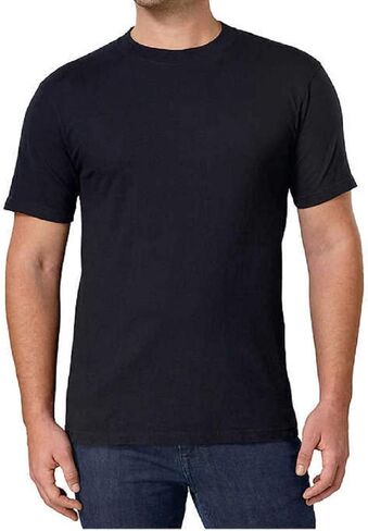 Kirkland Signature Men's Crew Neck Tee 100% Combed Heavyweight Cotton T-Shirts (Pack of 6) in Kuwait
