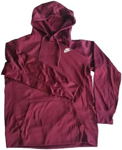 Nike Men's Therma Sportswear Pullover Hoodie Maroon Size Large in Saudi Arabia