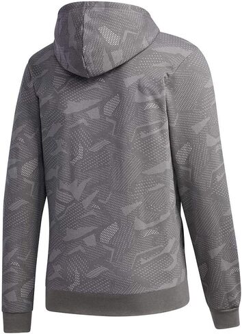 adidas male essentials all over print hoodie in Saudi Arabia