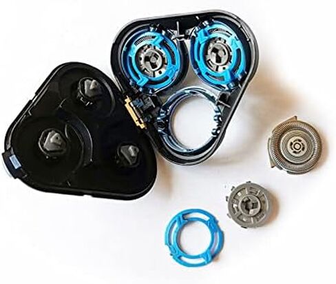 ZOOJR S6000 Complete SH60 Replacement Shaver Head Blade Unit Assembly for Philips Norelco Mens Shaver S6000 S6670 S5066 S6840 S5572 S5590 S5600 S5610 S5620 S5640 S5650 S5660 S5675 SW6700 in Kuwait