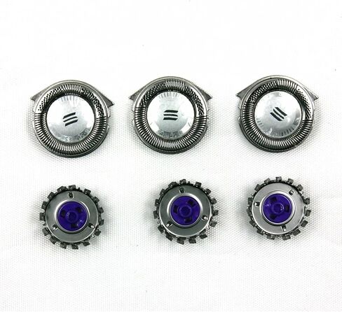NEW! Set of 3 Double Blades Shaving Head for Phillips Norelco SH50/52 HQ8 HQ9 PT720 PT724 PT730 AT810 AT830 HQ6090 7800XL HQ8160 Aquatec,3000, 5000,Precision Razors in Saudi Arabia