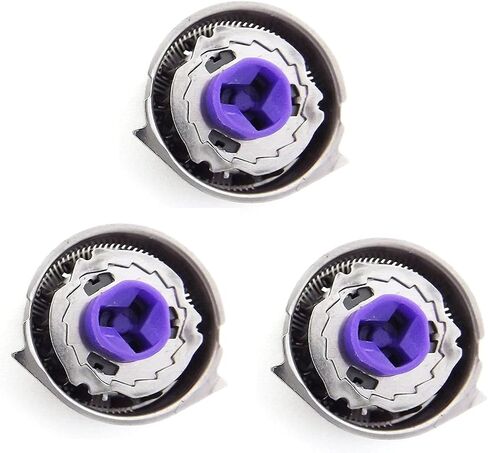 NEW! Set of 3 Double Blades Shaving Head for Phillips Norelco SH50/52 HQ8 HQ9 PT720 PT724 PT730 AT810 AT830 HQ6090 7800XL HQ8160 Aquatec,3000, 5000,Precision Razors in Saudi Arabia