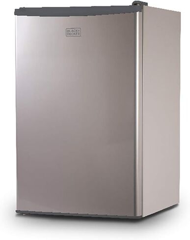 BLACK+DECKER BCRK43V Compact Refrigerator Energy Star Single Door Mini Fridge with Freezer, 4.3 Cubic Ft., VCM in Saudi Arabia