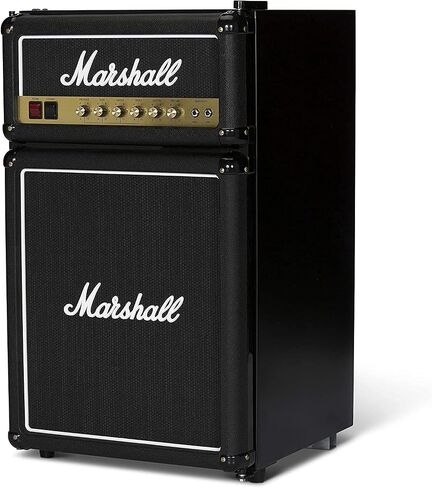 Marshall MF3.2 MF32BLKNA 3.2 Cubic-Foot Medium-Capacity Bar Fridge, Black in Saudi Arabia