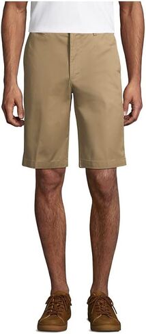 Lands' End Boys Plain Front Blend Chino Shorts in Saudi Arabia