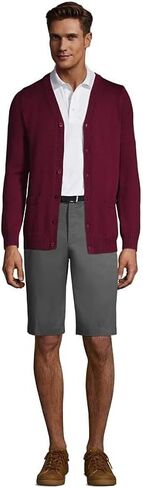 Lands' End Boys Plain Front Blend Chino Shorts in Saudi Arabia