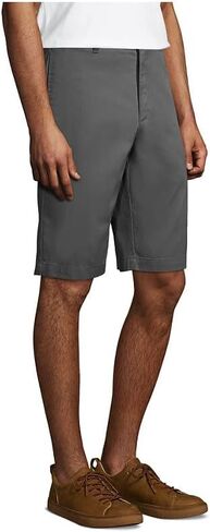Lands' End Boys Plain Front Blend Chino Shorts in Saudi Arabia