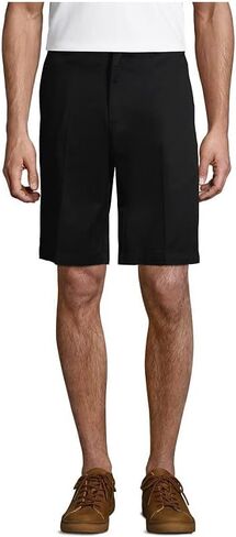Lands' End Boys Plain Front Blend Chino Shorts in Saudi Arabia