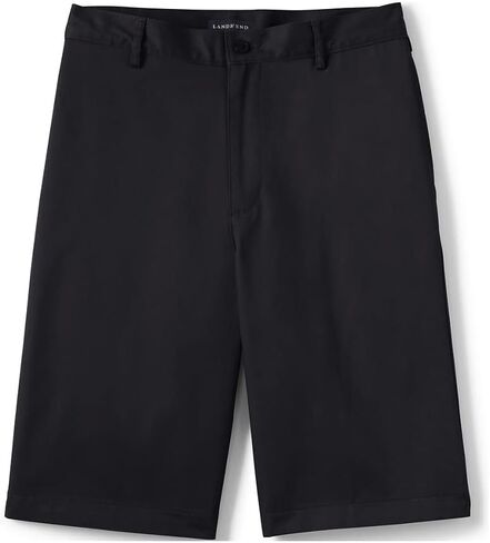 Lands' End Boys Plain Front Blend Chino Shorts in Saudi Arabia