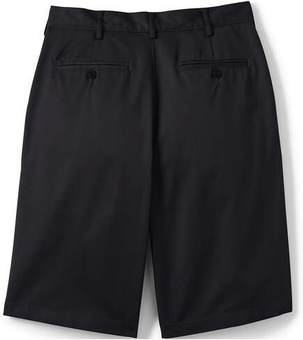 Lands' End Boys Plain Front Blend Chino Shorts in Saudi Arabia