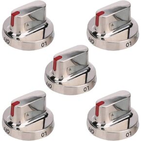 5 عبوات DG64-00472A DG64-00347A مجموعة مقابض الموقد للفرن ومقبض الفولاذ المقاوم للصدأ بديل لـ Samsung NX58F5300SS NX58F5500SS FX510BGS FX710BGS نطاق الغاز استبدال 3447604 AP5949480 PS10058981 in Kuwait