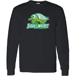 CreateMyTee | Sarah Lawrence College Mascot Logo Long Sleeve Shirt in Saudi Arabia