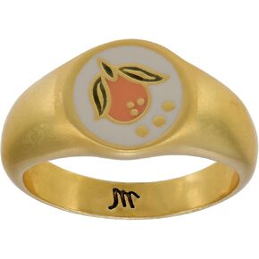 Madewell Enamel Signet Ring in Saudi Arabia