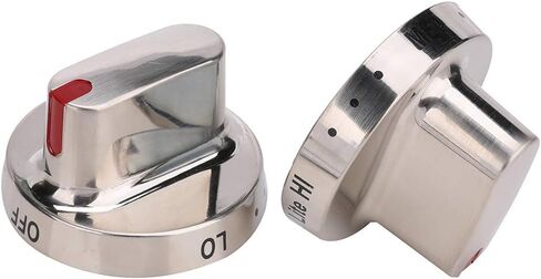 5 عبوات DG64-00472A DG64-00347A مجموعة مقابض الموقد للفرن ومقبض الفولاذ المقاوم للصدأ بديل لـ Samsung NX58F5300SS NX58F5500SS FX510BGS FX710BGS نطاق الغاز استبدال 3447604 AP5949480 PS10058981 in Kuwait