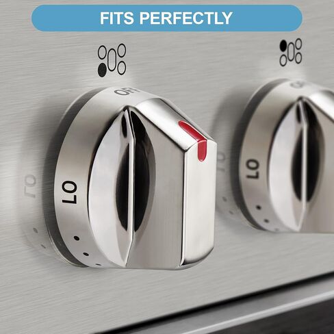 5 عبوات DG64-00472A DG64-00347A مجموعة مقابض الموقد للفرن ومقبض الفولاذ المقاوم للصدأ بديل لـ Samsung NX58F5300SS NX58F5500SS FX510BGS FX710BGS نطاق الغاز استبدال 3447604 AP5949480 PS10058981 in Kuwait