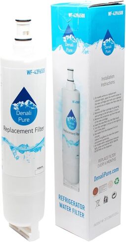 Replacement for for KitchenAid KSRA25CNSS00 Refrigerator Water Filter - Compatible with with KitchenAid 4396508, 4396509, 4396510 Fridge Water Filter Cartridge in Saudi Arabia