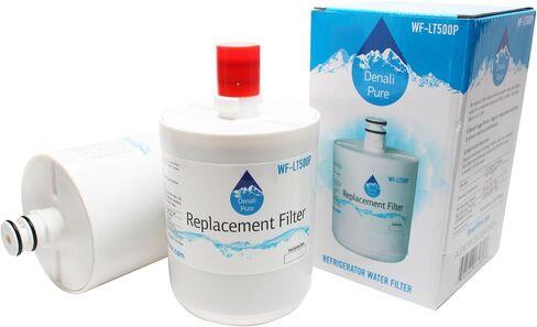 2-Pack Replacement for 46-9890 Refrigerator Water Filter - Compatible with Sears/Kenmore 46-9890 Fridge Water Filter Cartridge in Saudi Arabia