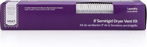 Smart Choice Simi Rigid Dryer Vent Installation Kit with Elbow, 8-Foot Long, 4-Inch Diameter in Saudi Arabia