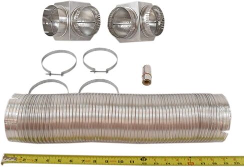 مجموعة تركيب فتحات التهوية الصلبة سيمي من سمارت تشويس، طول 22.8 سم، قطر 10.16 سم in Kuwait