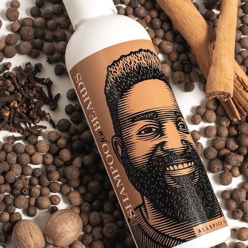 Beard Care Products, Shampoo Wash and Ultra Conditioner Softens, Smooths & Strengthens Beard Growth Value Set by Beardsley & Company (Wild Berry Deluxe) in Saudi Arabia