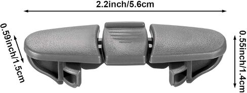 Hotop 2 Packs W10508950 Stop Track Dishwasher Dishrack Slide Rail Stop Replace for W10508950, 8562015, W10199682 in Saudi Arabia
