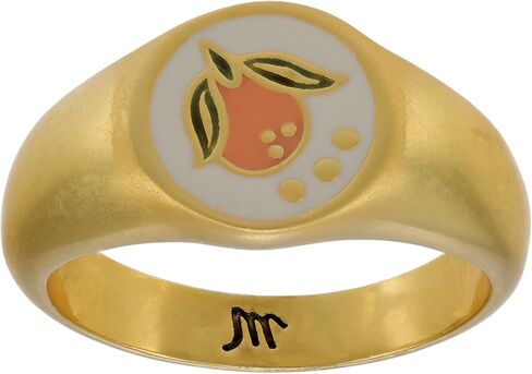 Madewell Enamel Signet Ring in Saudi Arabia