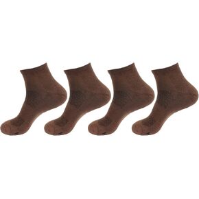 BambooMN Men's Bamboo Athletic Quarter Crew Sock for Home Travel Work and Sport in Saudi Arabia