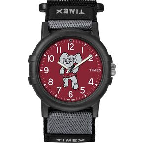 Timex Unisex Collegiate Recruit 38mm Watch – Tennessee Volunteers with Black Fabric Strap